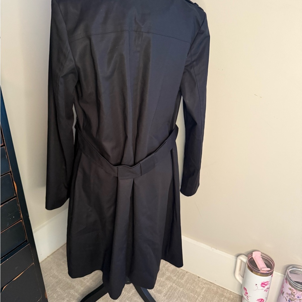 kate spade Black Trench Coat - Picture 3 of 10